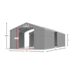 6x30 méter moduláris gyorssátor, sátorcsarnok - Image 3